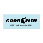 #GOODFISH - 6" Black Decal - Hat Mount for GoPro