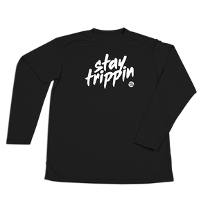 #STAYTRIPPIN TAG YOUTH Performance Long Sleeve Shirt - Hat Mount for GoPro