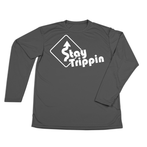 #STAYTRIPPIN SIGN YOUTH Performance Long Sleeve Shirt - Hat Mount for GoPro