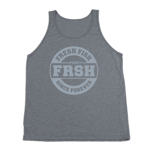 #FRESHFISH TriBlend Tank Top - Gray Print